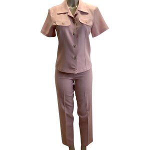 Nice Wear Pink 2 Piece Pant Set Size Small